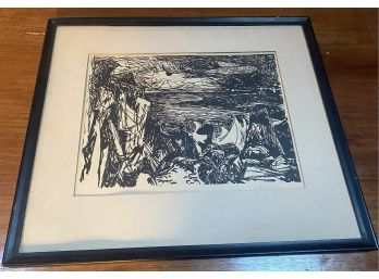 Etching Signed