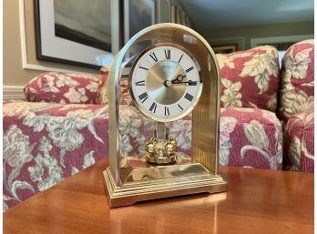 Seiko- Vintage Brass Mantel Clock.