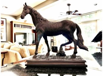 B&D Horse Sculpture- Resin