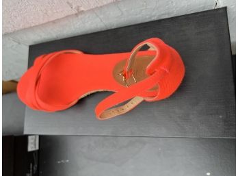 J.crew Orange Sandals