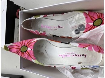 Bettye Muller Canvas Shoes
