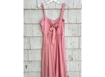 Madewell Pink Cotton Dress