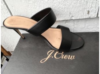 J.crew Black Sandals