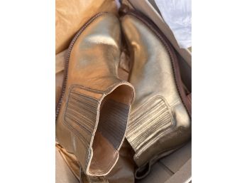 Madewell Metallic Shoe Boots