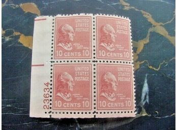 Scott 815 ~ US Postage Stamp Plate Block, MNH