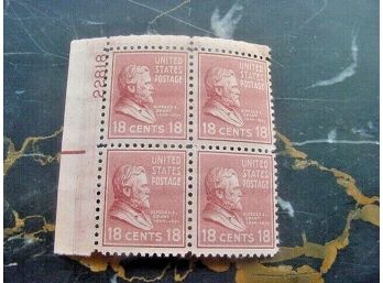 Scott 823 ~ US Postage Stamp Plate Block, MNH