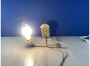 Vintage Brass Wall Sconce Lamp