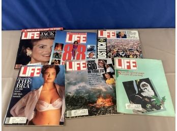 Lot 0f 6 Vintage 1989 Life Magazines