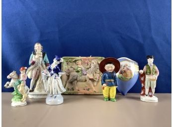 Mixed Lot Of Porcelain Figurine