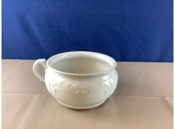 Vintage Porcelain Chamber Pot  #1