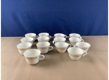 Lot Of 14 Corningware Coffee Cups