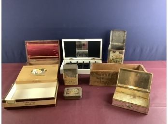 Mixed Lot Of Boxes