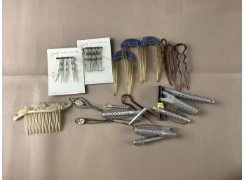 Vintage Hair Curlers And Accessories