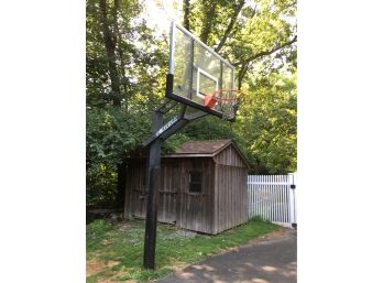 Awesome $3,800 GOALRILLA Regulation Size - Fully Adjustable Basketball Hoop - Very Cool Piece - Good Shape
