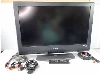 Sony 32 Inch Lcd Tv Model KDL32S2010 With Remote And Wires