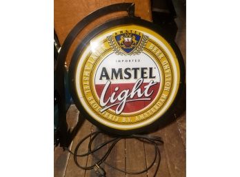 Amstel Light Exterior Double Sided Wall Lit Sign Commercial Grade