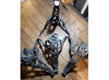 Wrought Iron 16 Inch Table Legs Set