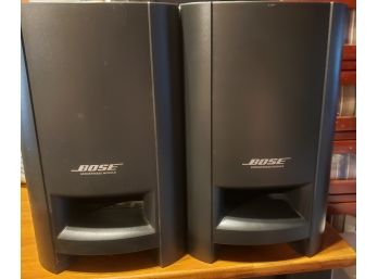 Pair Of Bose 3-2-1 II Subwoofers No Cables
