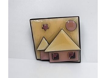 Vintage Pin (house Pins By Lucinda)
