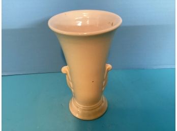 Vintage Hylan 606 California Pottery Yellow Vase