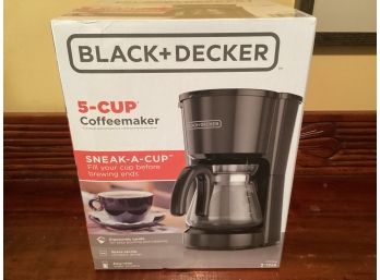 Black And Decker 5-Cup Coffee Maker
