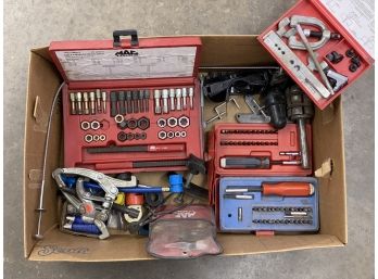 Box Lot: Mechanic's & Body Shop Hand Tools