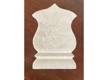 An Architectural Marble Display Piece, Bookend, Other