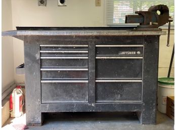 A Vintage Craftsman Workbench