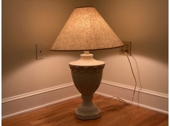 A Ceramic Urn-Form Table Lamp