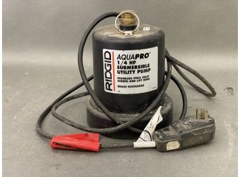 Rigid AquaPro Submersible Utility Pump