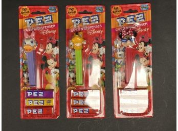 NOS Collectible PEZ Candy Dispensers: Disney Characters