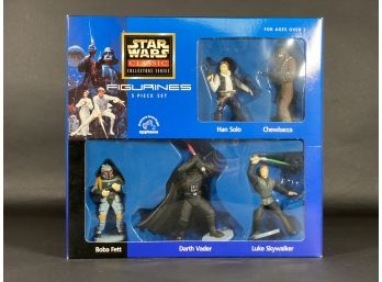 Vintage 1990s Star Wars Classic Collector's Series Figurines, 5-Piece Set