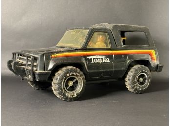 A Tonka Pick-Up Truck With Cap