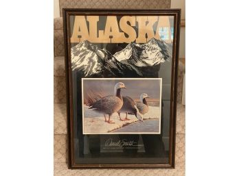 Art Poster, Alaska Waterfowl Conservation Stamp, Daniel Smith