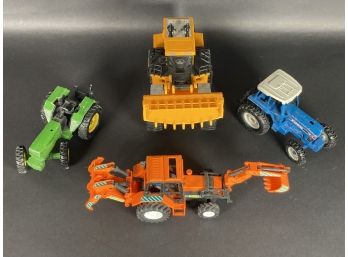 Vintage Construction Vehicles Toys