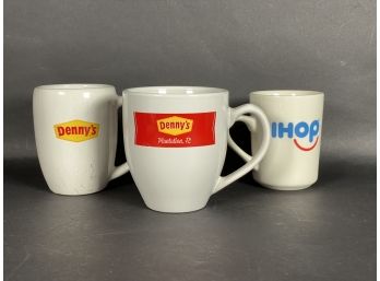 Diner Mugs From Denny's & IHOP