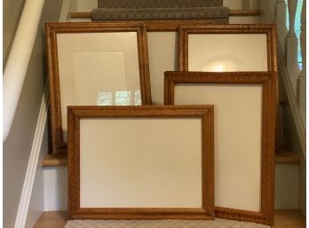 An Assortment Of Wooden Picture Frames