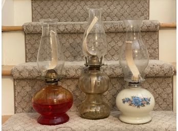 Vintage/Antique Oil Lamps