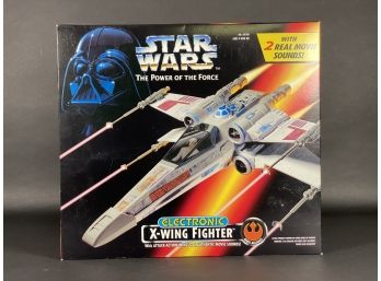 Vintage 1990s Star Wars Electronic X-Wing Fighter