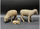A Charming Set Of Little Sheep