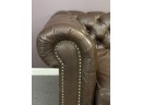 Classic Leather Chesterfield Chair, Button-Tufted With Nailhead Trim #2