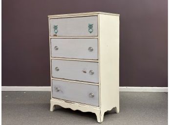 An Updated Vintage Chest Of Drawers