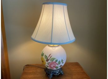 Handpainted Globe Lamp