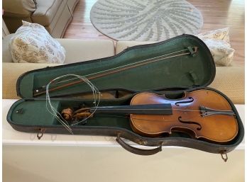 Violin And Case Antonio Stradavarius