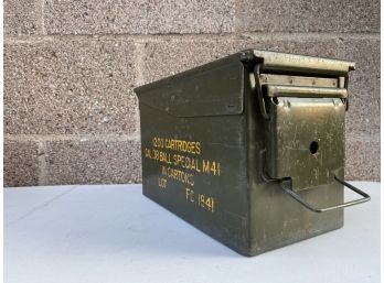 Vintage Ammo Can - Held 1200 .38cal Rounds