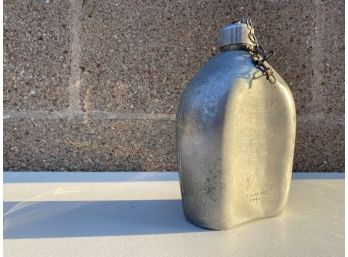 WWII - 1942 Aluminum Water Canteen