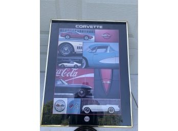 Corvette & Coca-Cola Poster Great Shape