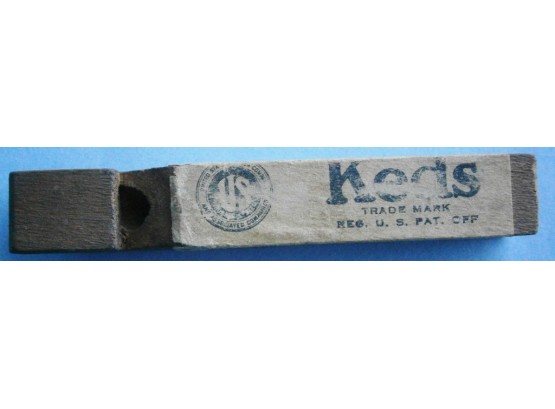 Keds Shoes Advertising Wood Whistle