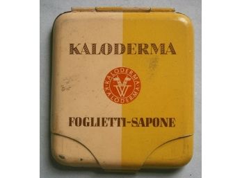'KALODERMA' Soap Sheets/Tissues Tin