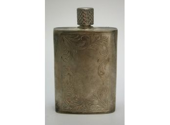 Vintage Silverplate Perfume Bottle
